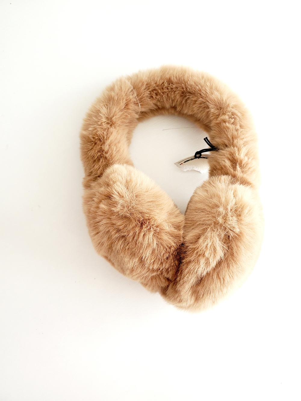 Jellycat Faux Fur Earmuffs - Camel Brown